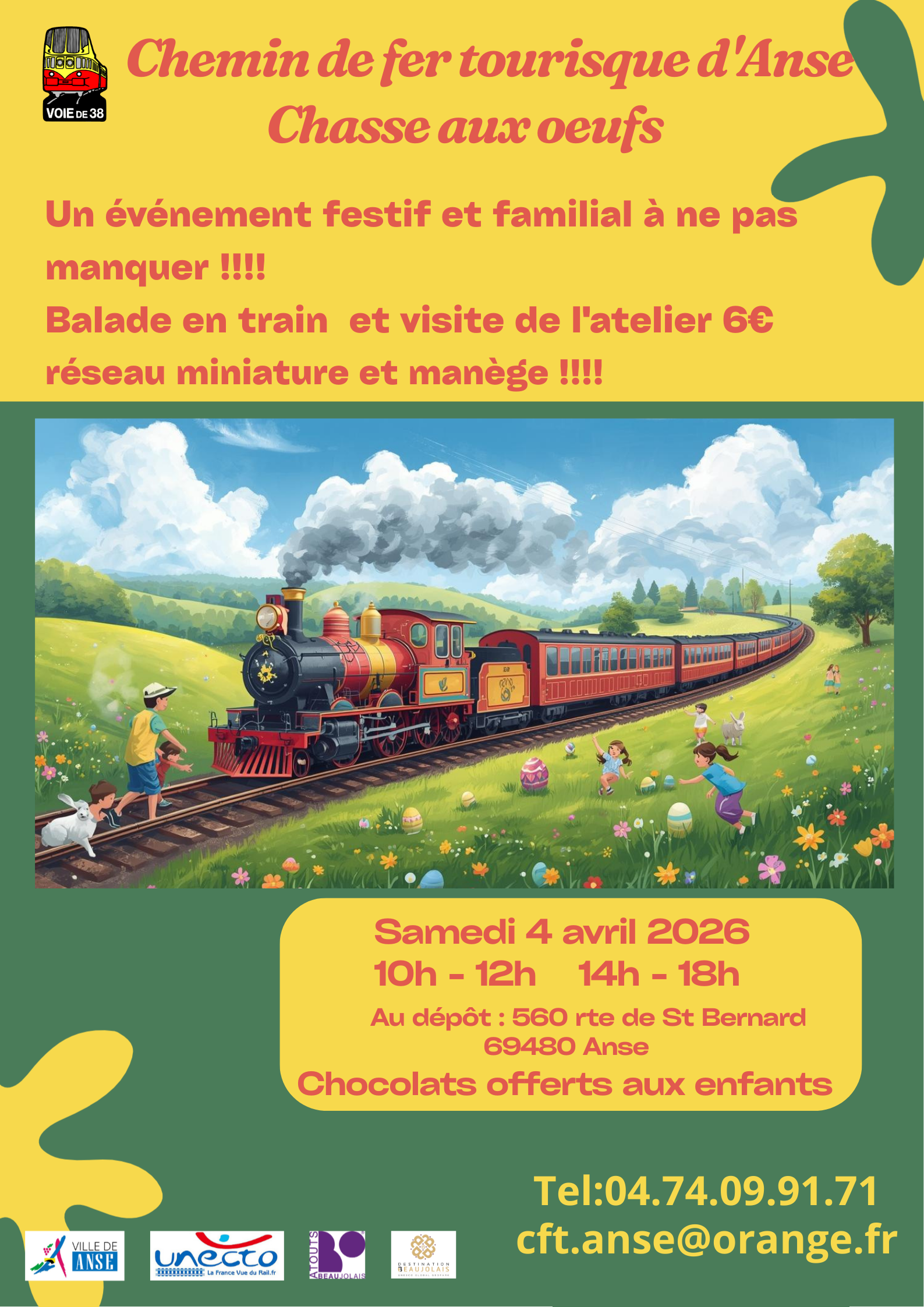 Affiche Pâques 2026