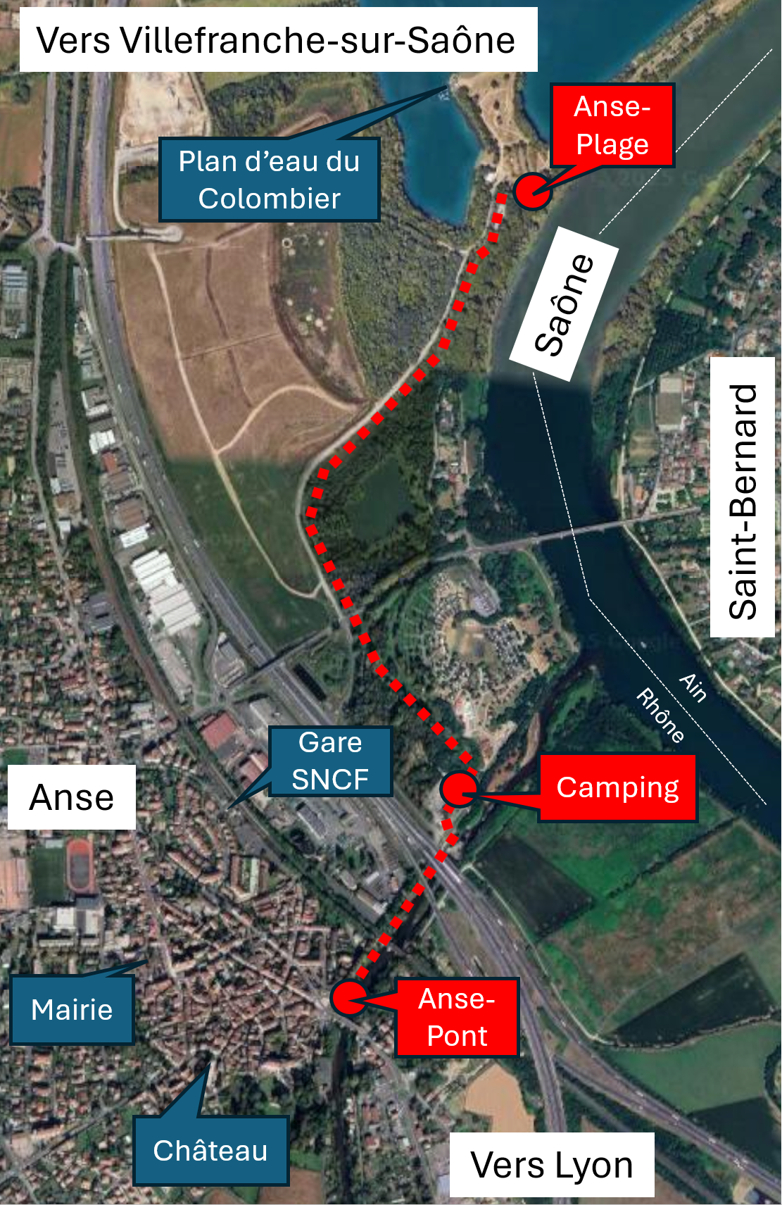 parcours d'exploitation
